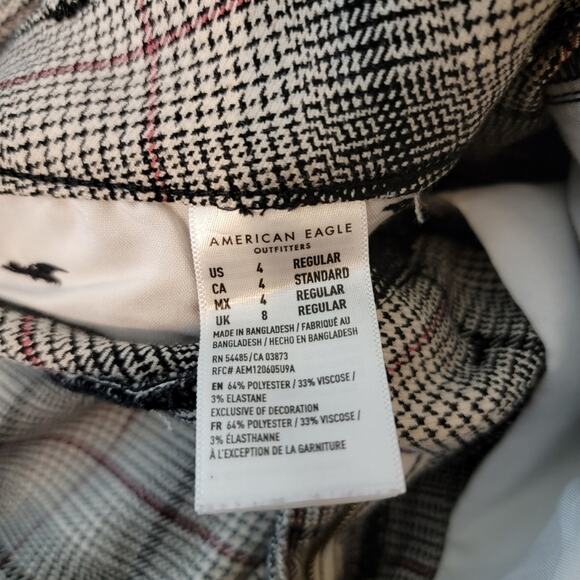 American Eagle AE Stretch Super High Rise Skinny Trouser 4 R - Picture 8 of 15